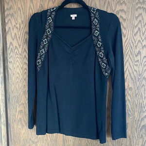 Black Reba Top‎ S